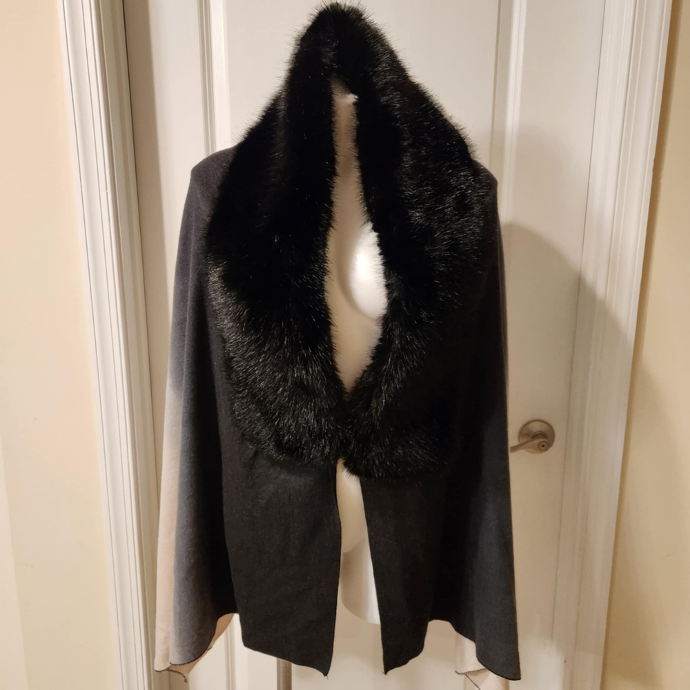 G Wrap Cover Poncho Shawl Ombre